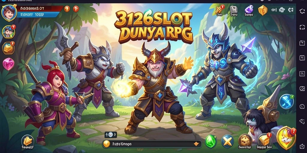 Tampilan screenshot gameplay RPG 3126SLOT yang memikat.