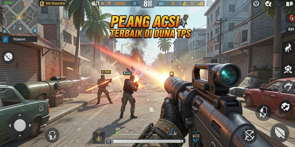 Tangkapan layar dari gameplay mendebarkan di 8II.