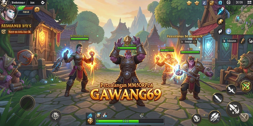 Tampilan grafis menarik dari gameplay GAWANG69.