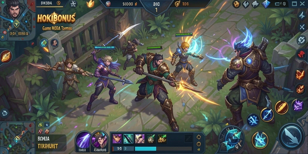 Game MOBA penuh aksi dengan grafis mengesankan.