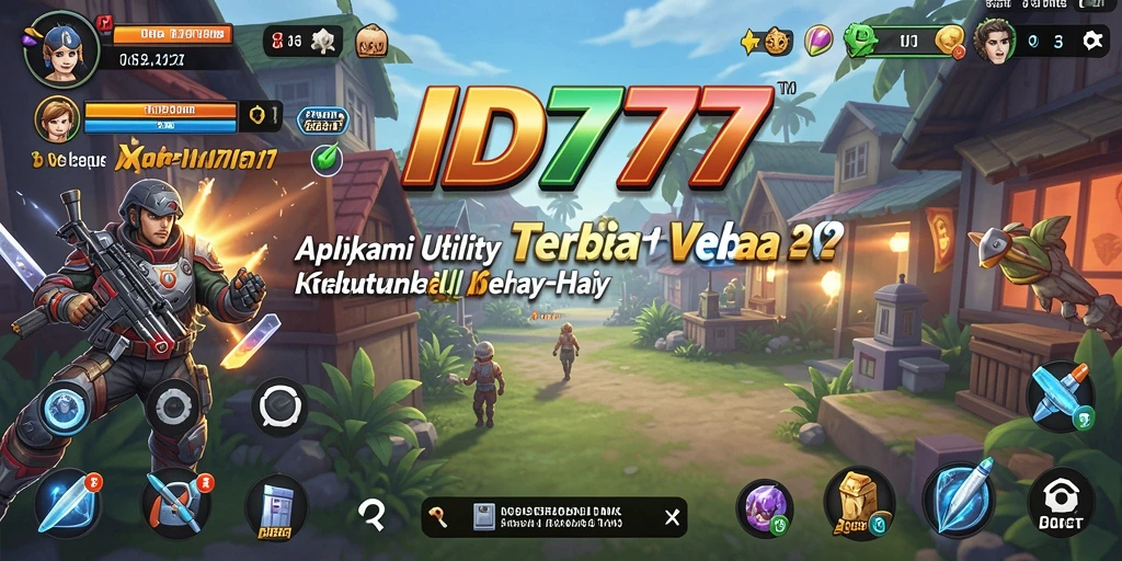 Tampilan utama ID777 dengan berbagai fitur pengelolaan yang intuitif.