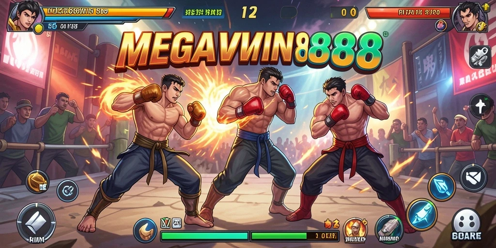 Tampilan menarik dari gameplay seru MEGAWIN888.