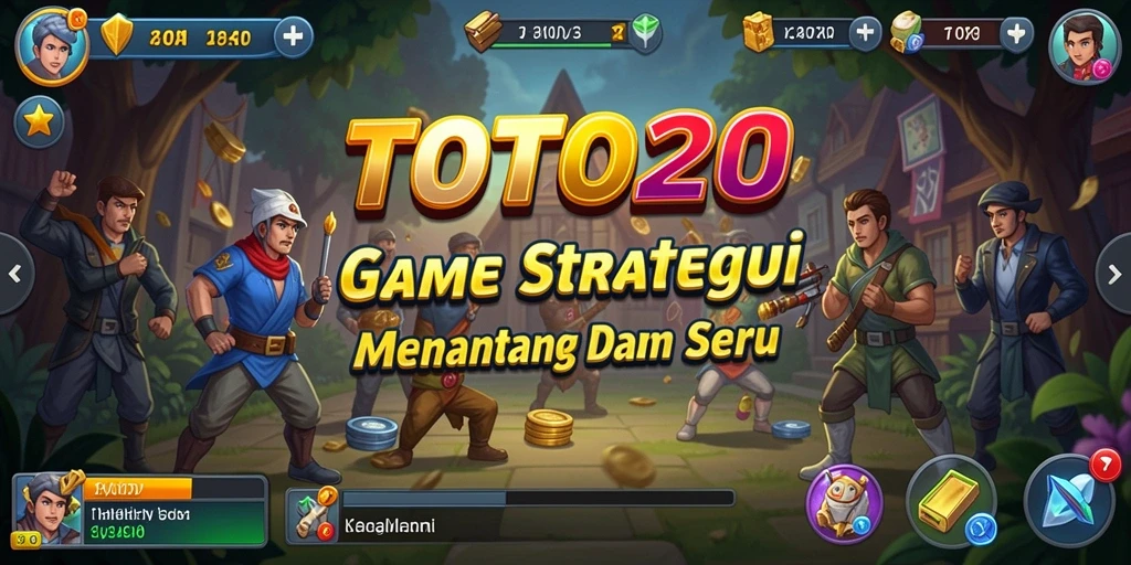 Tangkapan layar gameplay menarik dari TOTO20 yang menunjukkan momen strategi.